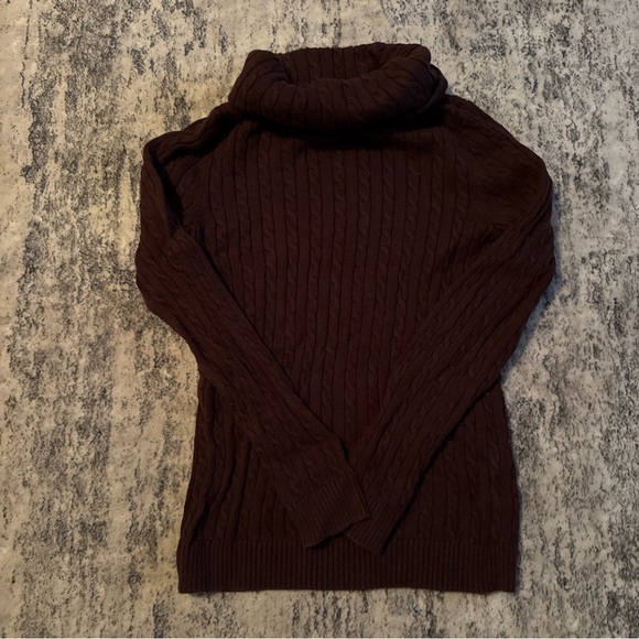 Jones New York Sweaters - Jones New York Chocolate Knit Sweater